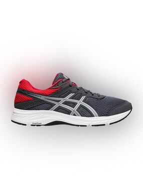 Asics Gel- Contend 6 Gray & Red Men's Running Shoe